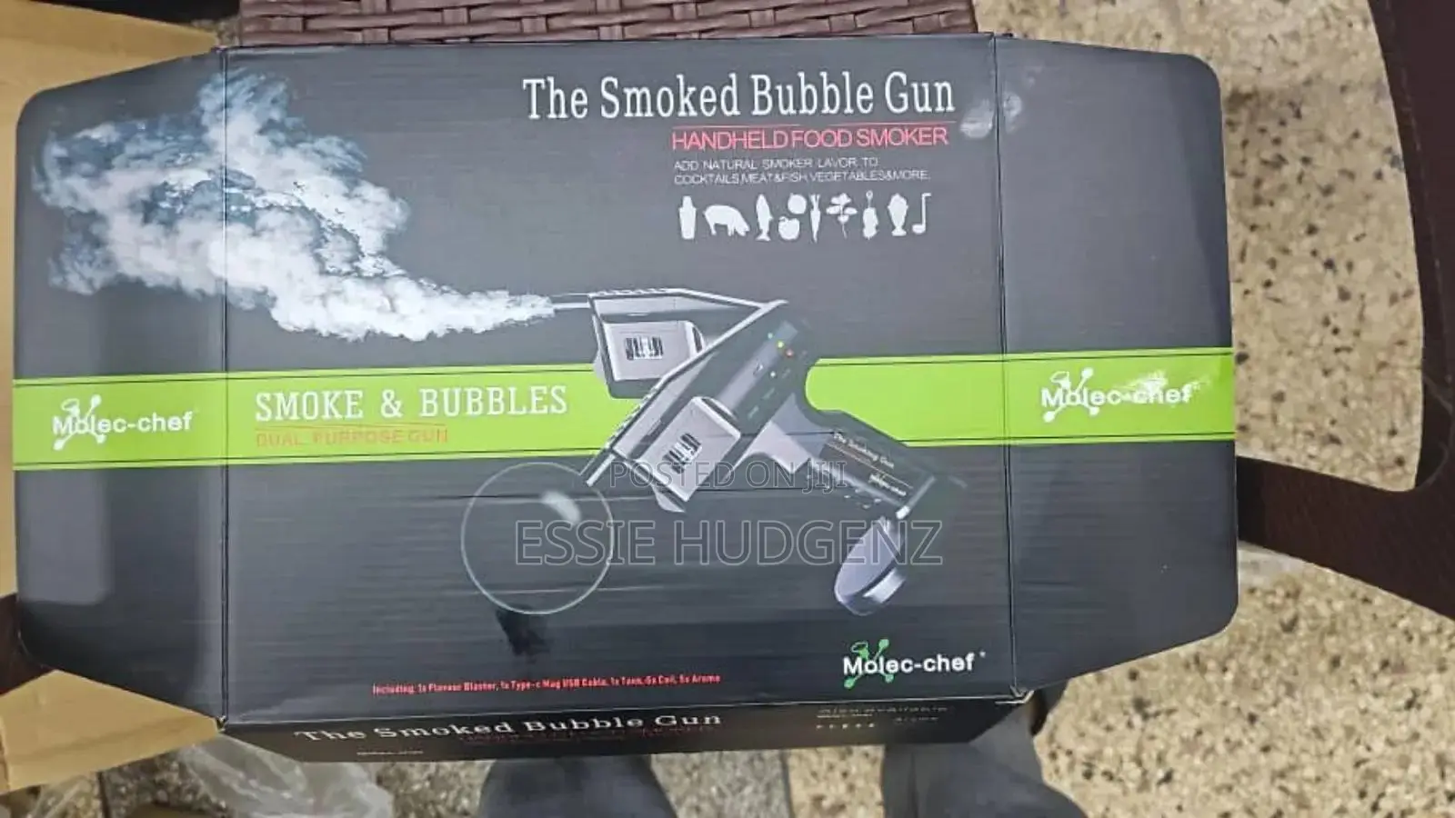 The Smoked Bubble Gun