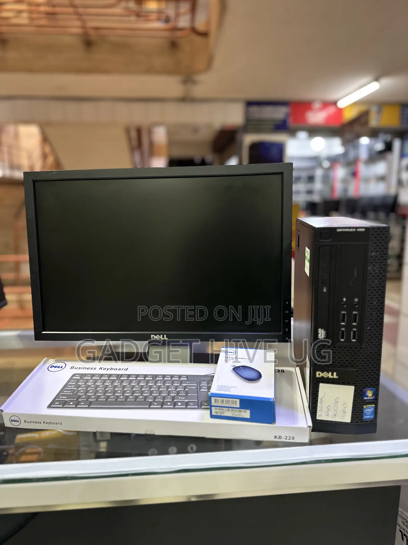 Desktop Computer Dell 4GB Intel Core I3 HDD 500GB