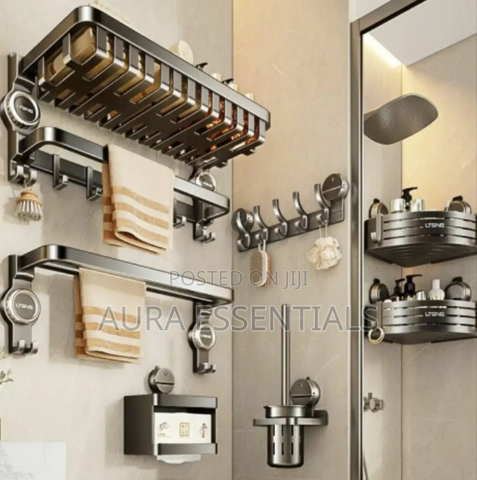 7-Piece High-Quality Bathroom Set