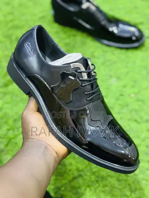 Original Clarks Gentle Premium Partly Patent Leather Shoes