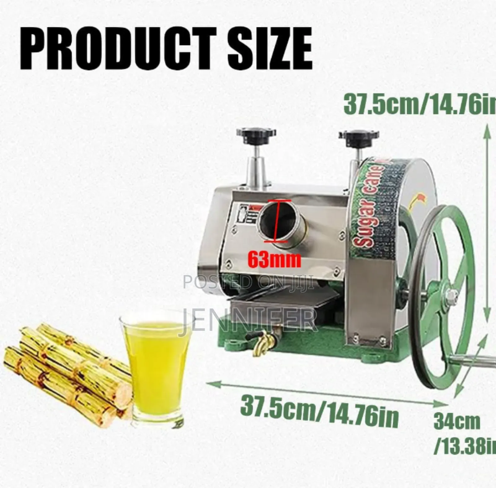Manual Sugar Cane Juicer Maker