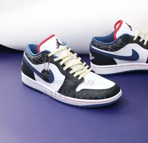 Original Nike Air Jordan 1 Low Se “Industrial Blue Sashiko”