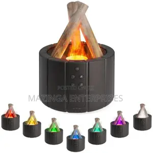 Bonfire Colorful Flame Usb Min Esential Oil Aroma Humidifier