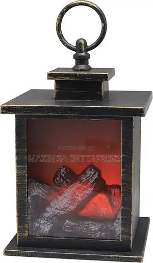 Usb Hanging Electric Led Bright Decoration Fireplace Lantern