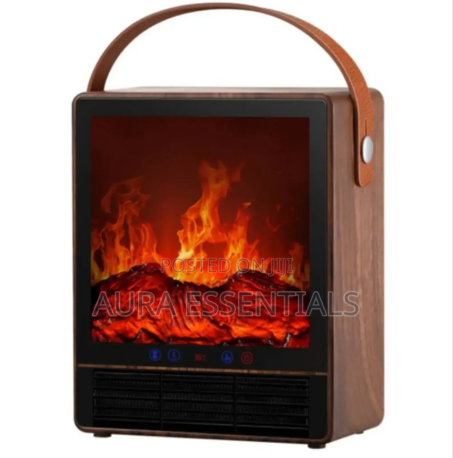 Powerful Electric Room Heater With Real 3d Fire Flame Effect