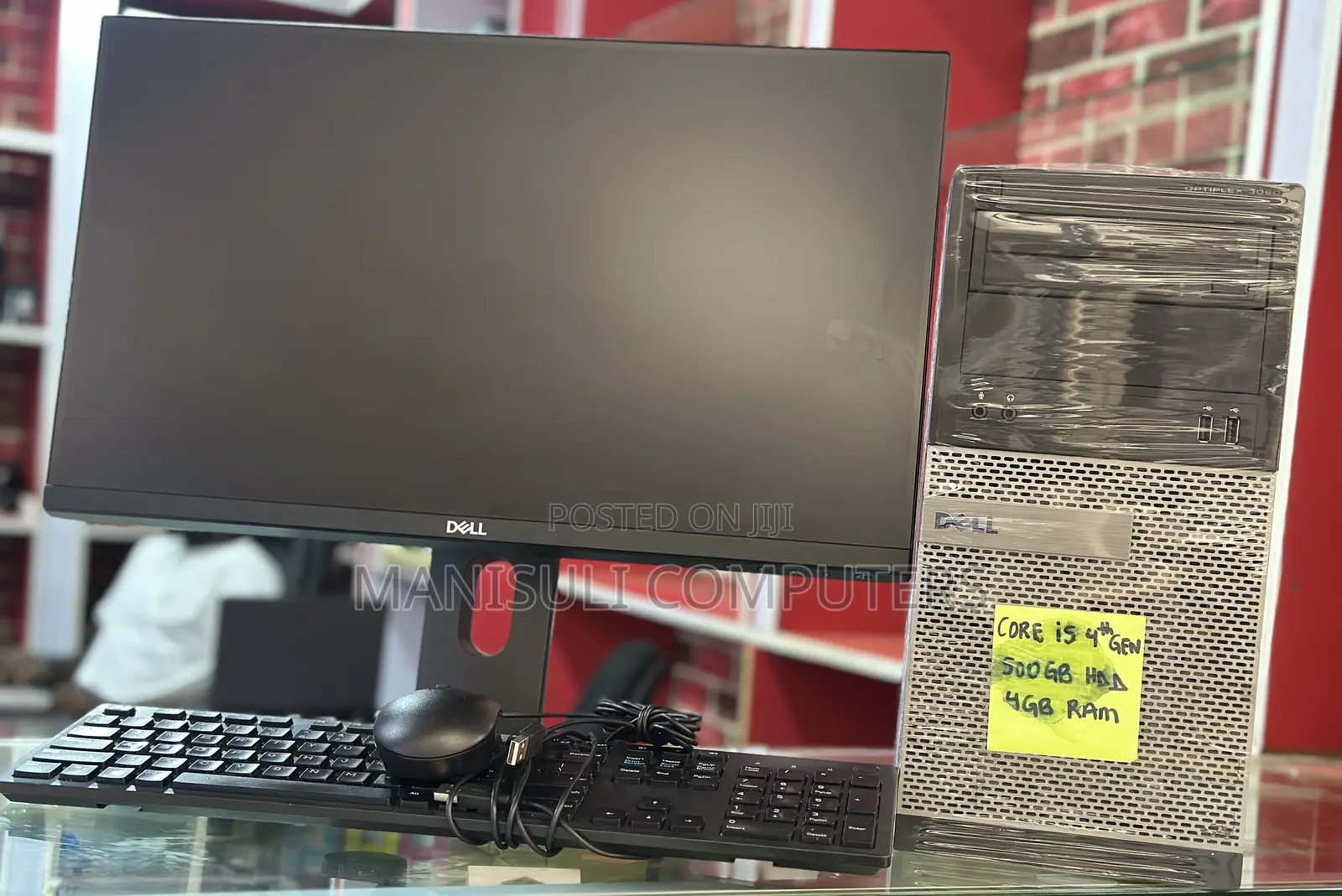 Desktop Computer Dell OptiPlex 3050 4GB Intel Core I5 HDD 500GB
