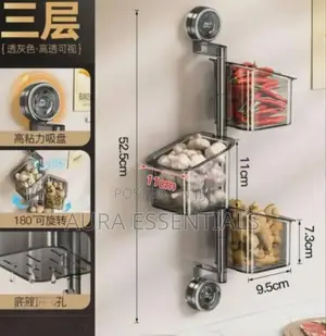 Wall Mounted Kitchen Storage Shelves
