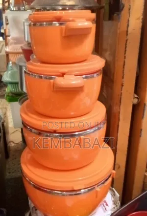 A Set of Food Flask