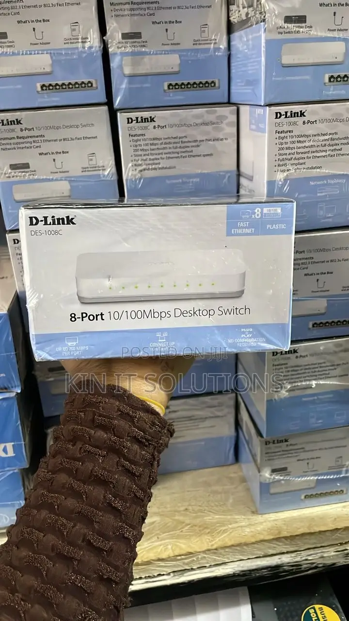 D-Link 8port Switch.