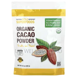Gold Nutrition, Superfoods, Organic Cacao Powder 240g