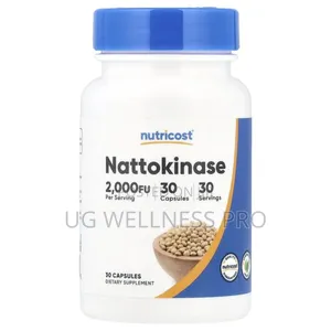 Nutricost, Nattokinase, 2,000 Fu, 30 Capsules