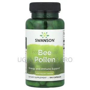 Swanson, Bee Pollen, 400 Mg, 100 Capsules
