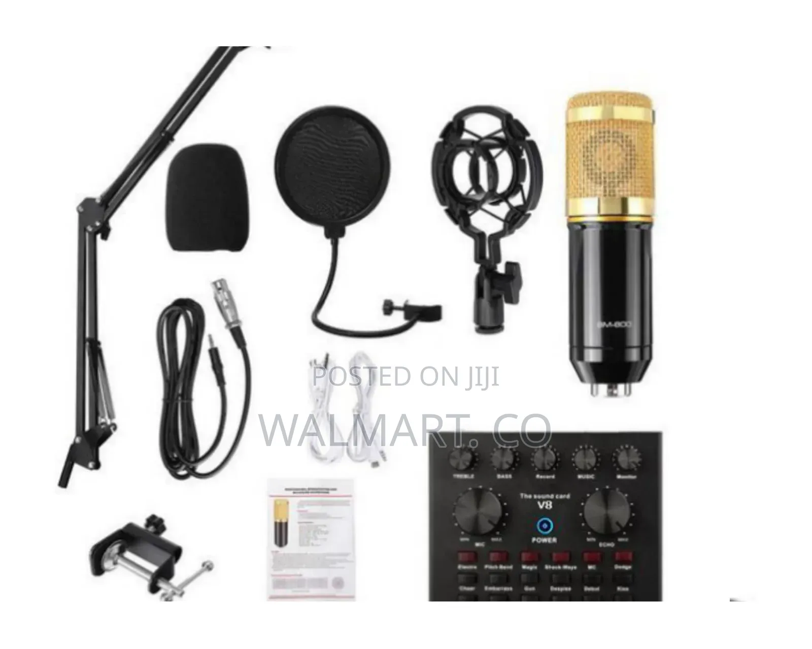 Professional Condenser Microphone Kit