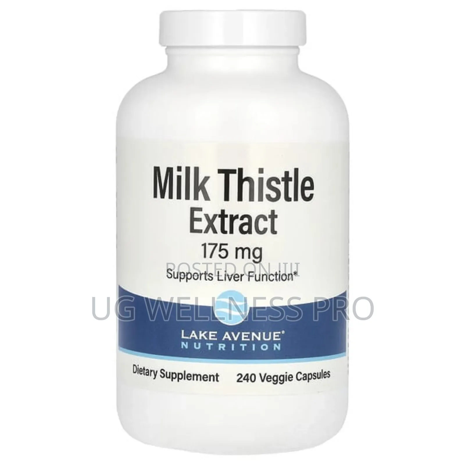 Milk Thistle Extract, 175 Mg, 240 Veggie Capsules