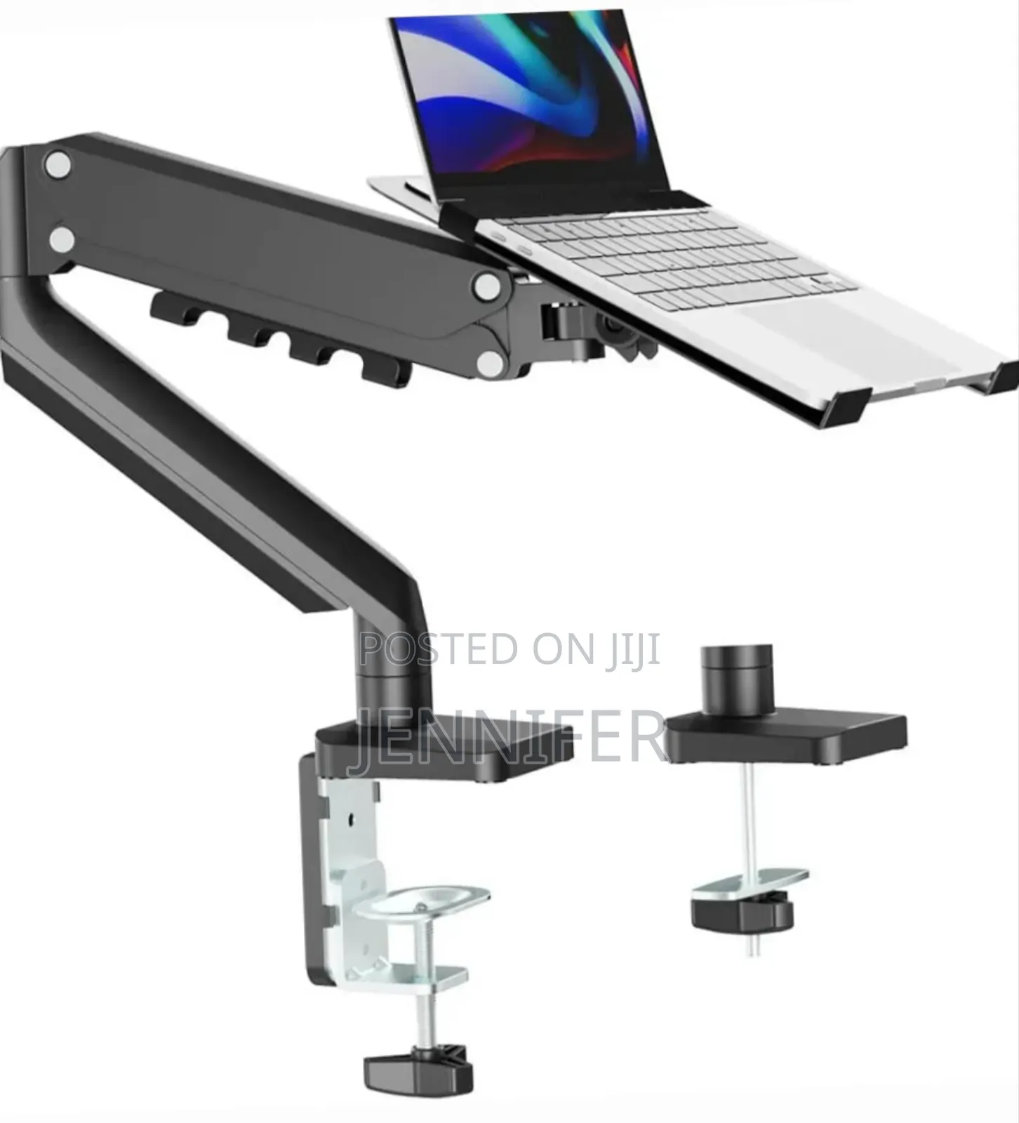 2in1 Adjustable Clippable Laptop Holder
