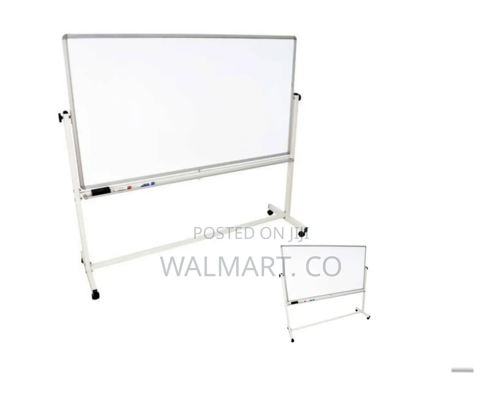 Whiteboard 90cmx120cm With a Stand and Marker Eraser