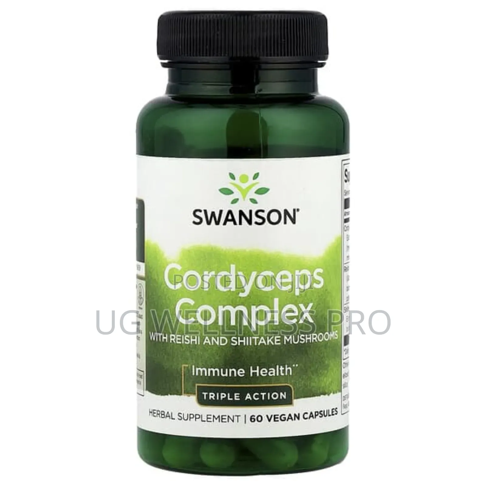 Cordyceps Complex With Reishi and Shiitake Mushrooms, 60 Veg