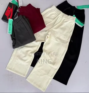 Adept White Sweater Pants