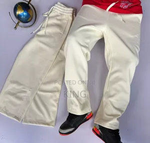Heroic White Sweater Pants