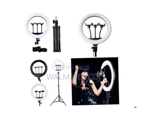 18 Inch Strong 3 Colours Ring Light Tiktok,Youtube