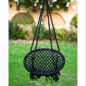Garden Seat Cotton Rope Hammock Indoor Outdoor Swing Bed