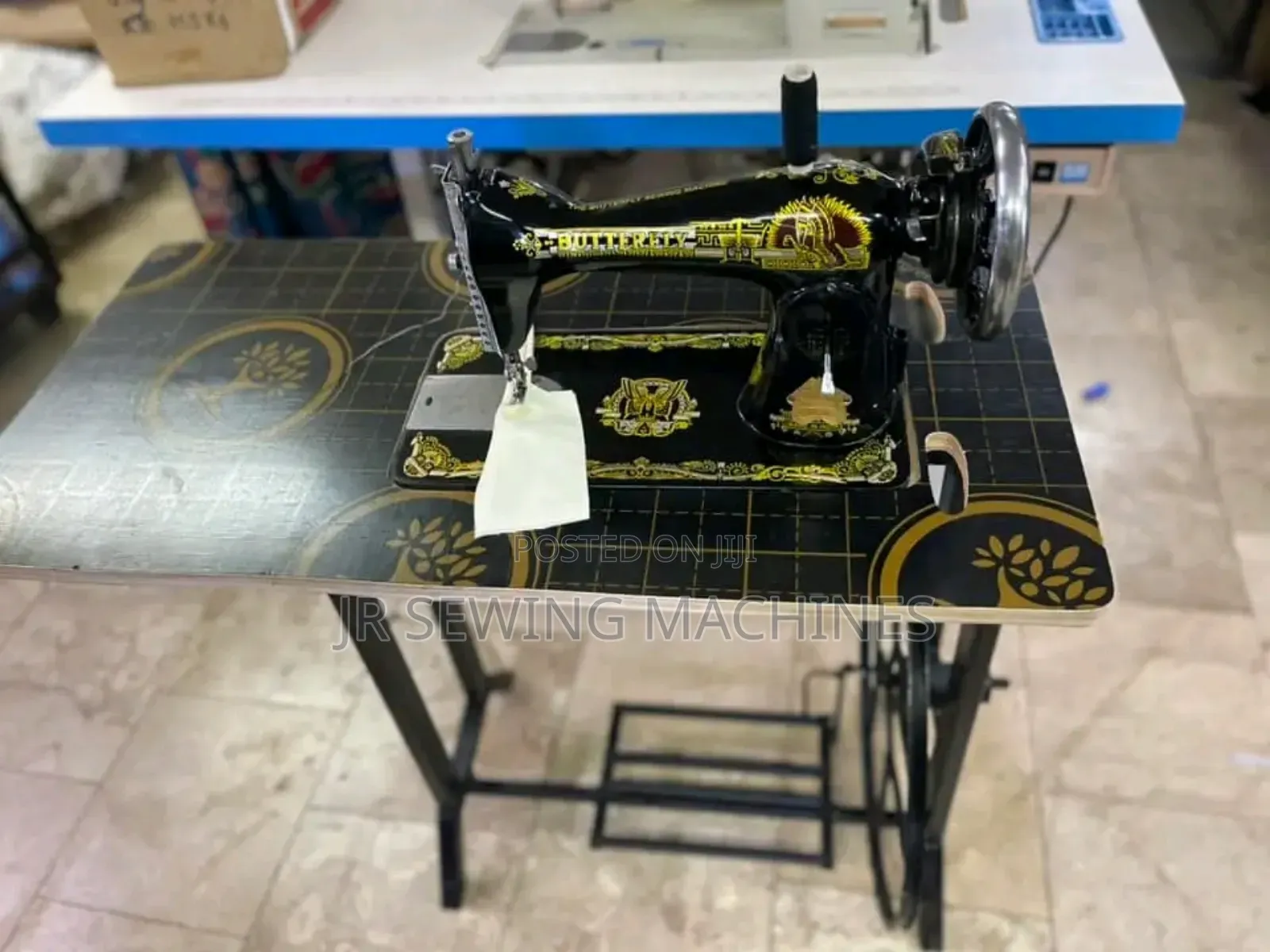 New Butterfly Sewing Machine Full Set With Water Pump Stand