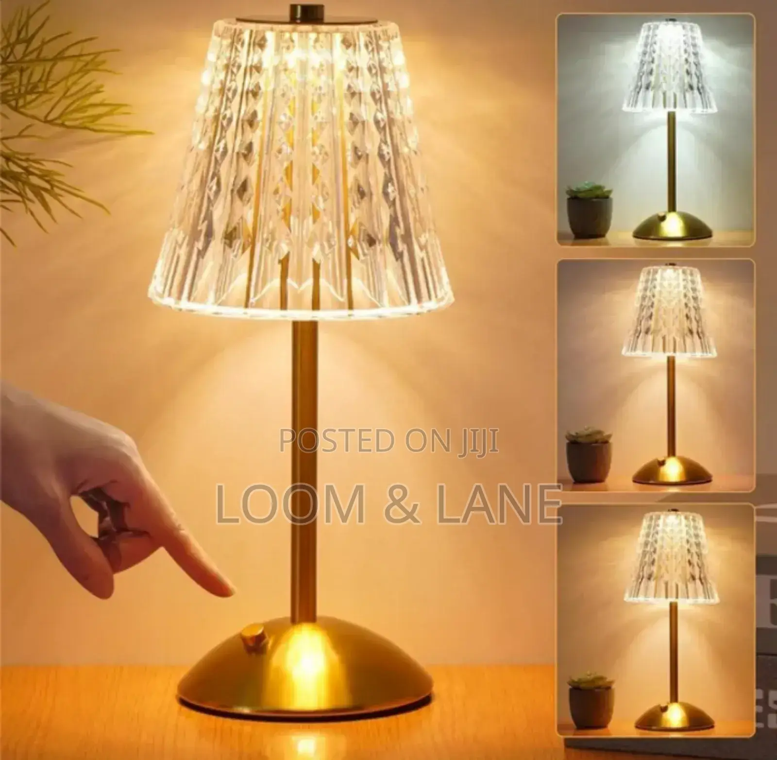 Stepless Dimmable Touch Lamp