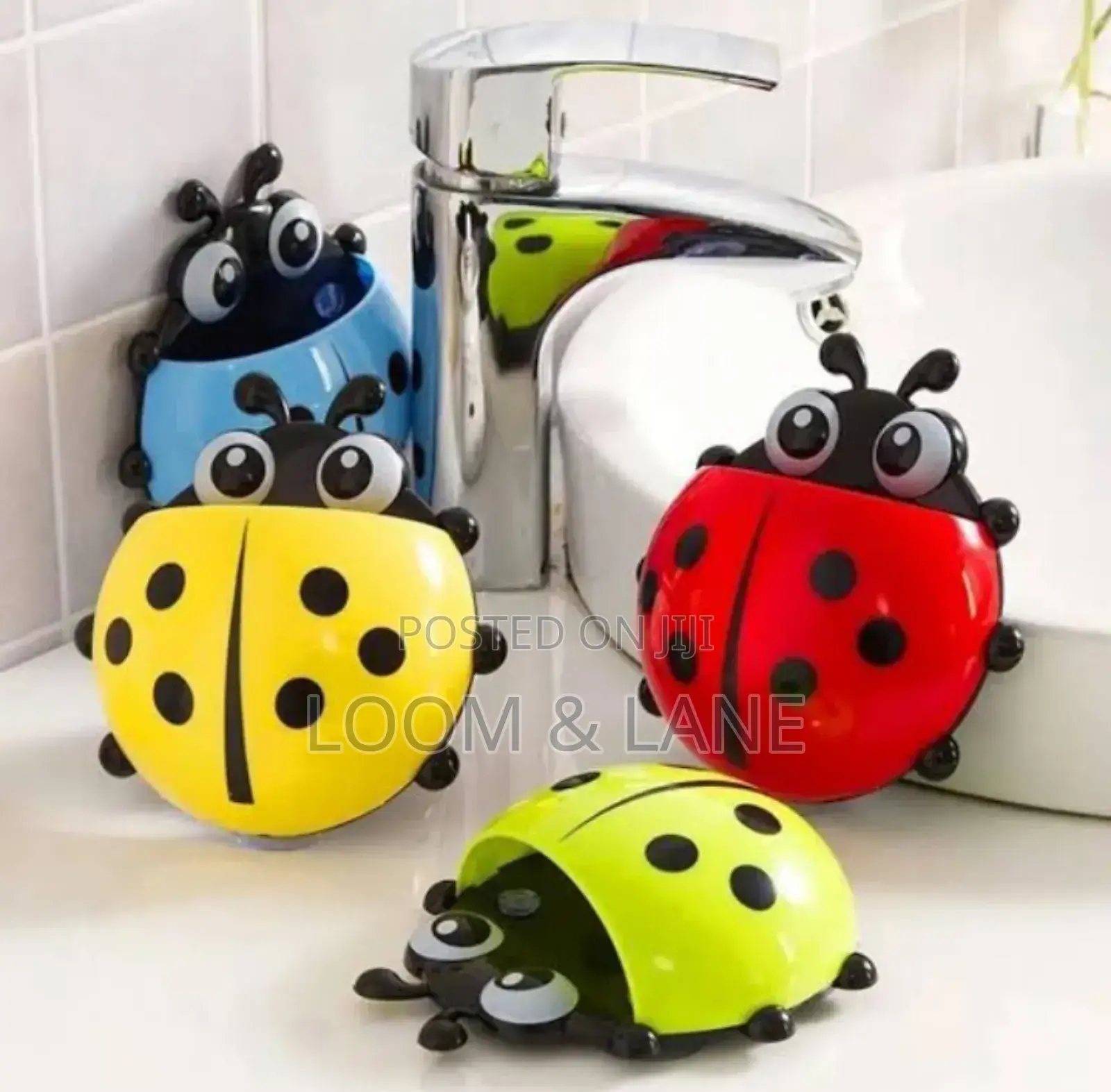 Ladybird Beetle Toothbrush Holder