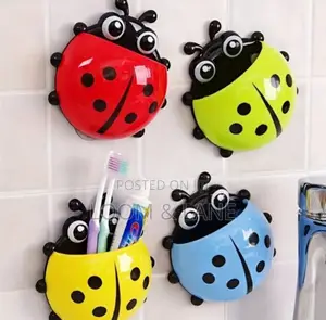Ladybird Beetle Toothbrush Holder