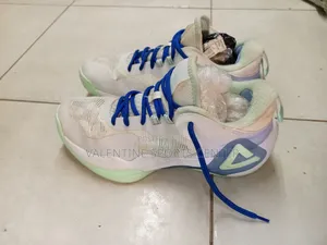 White Basket Shoes Original Original Material