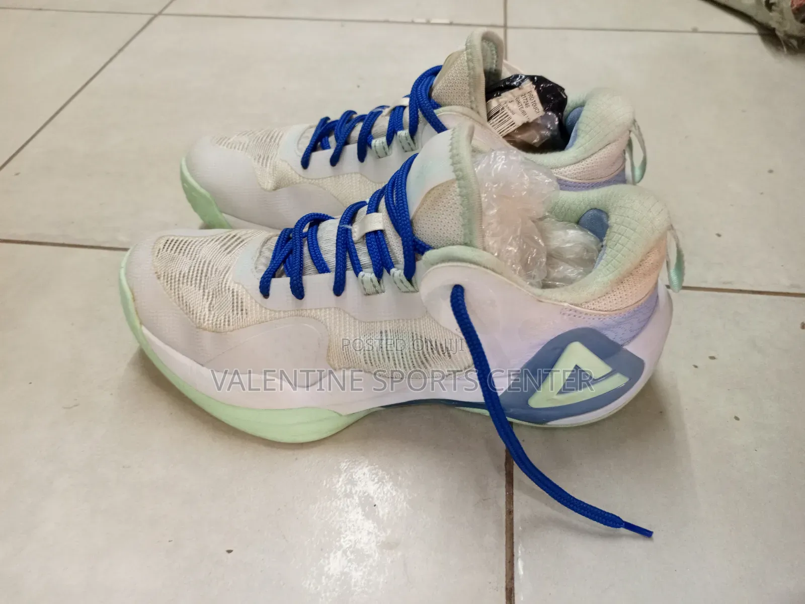 White Basket Shoes Original Original Material