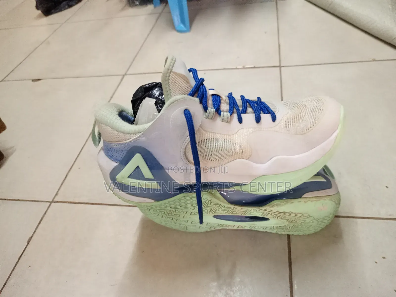 White Basket Shoes Original Original Material