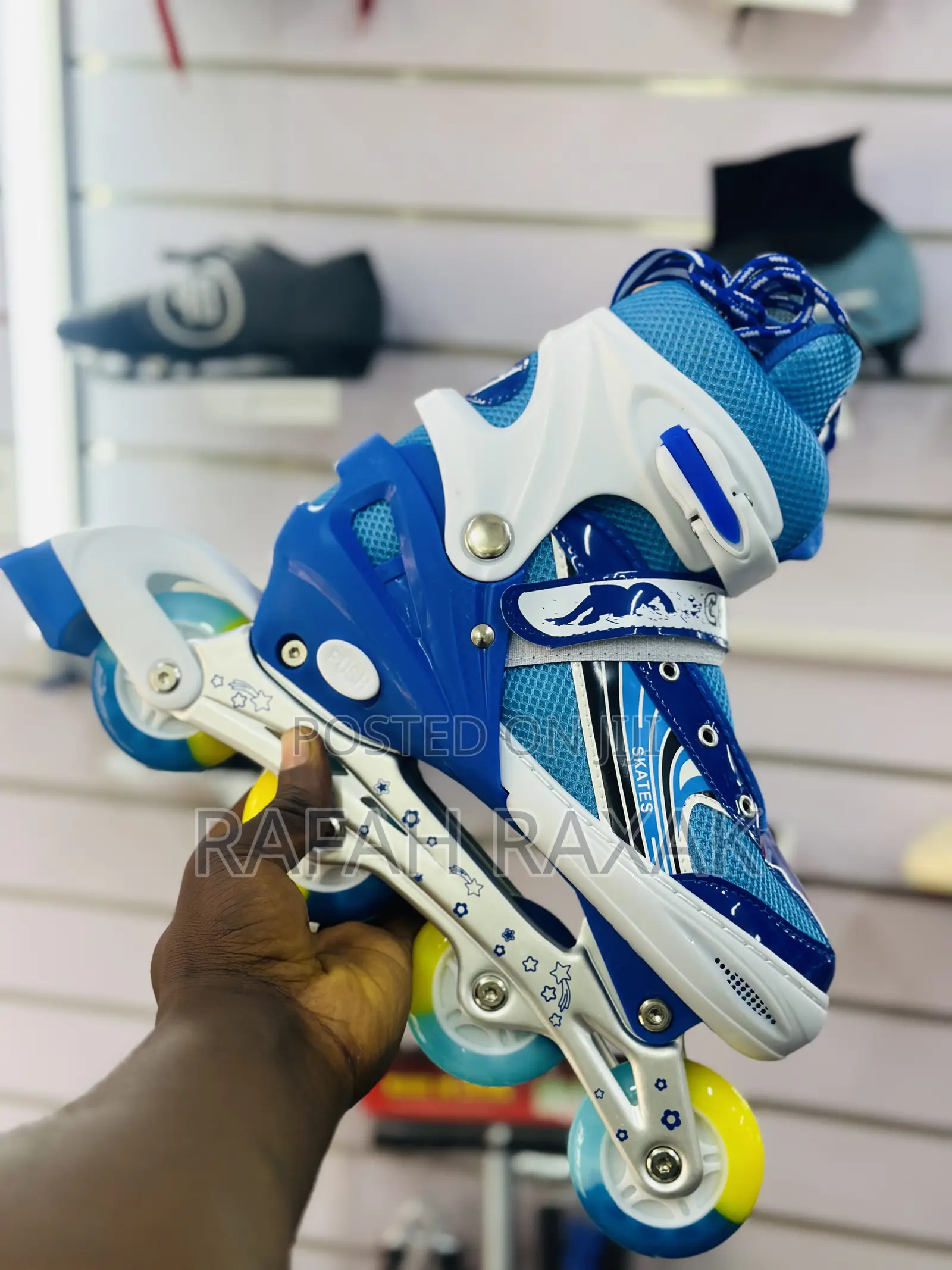 Original Blue/White Inline Roller Skates Shoes