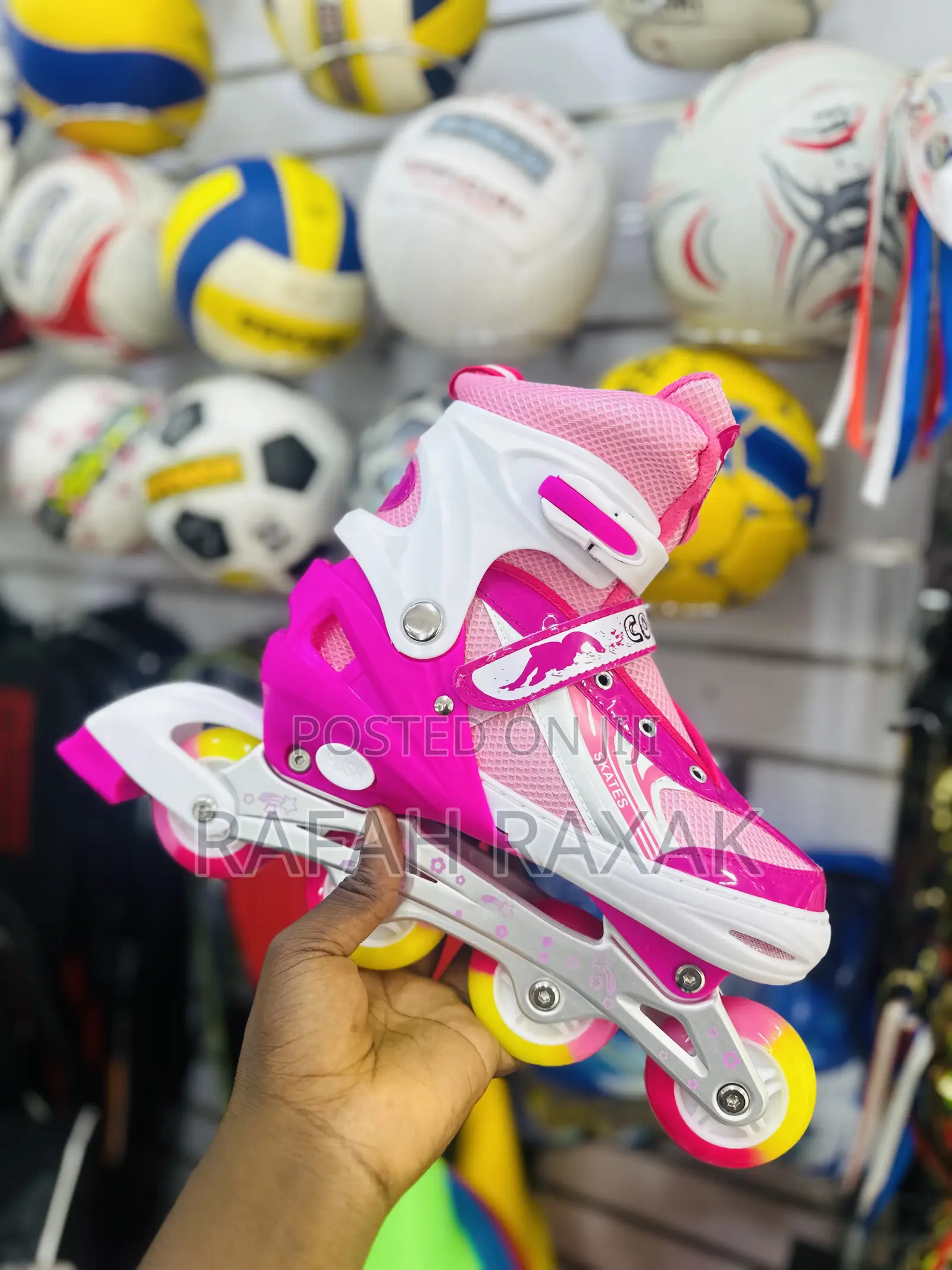 Original Pink Inline Roller Skates Shoes