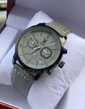 Men’S Play Boy Top Brand Fashion Quartz Leather Watch