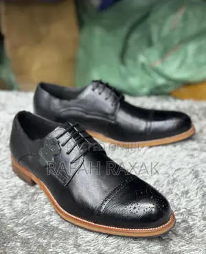 Men’S Stefano Borella Lace Up Oxford Gentle Leather Shoes