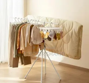Strong X-Shaped Foldable Clothes Drying Rack