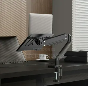 New 2 in 1 Adjustable Clippable Laptop Holder