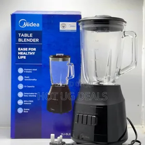 Midea 1.5l Electric Glas Jar Blender- Black