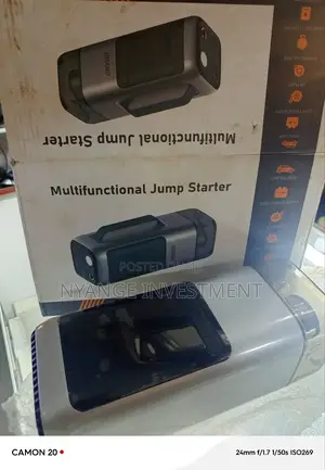 Car Jump Starter Pack. Multifunctional Jump Starter