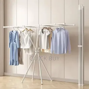 New X-Shaped Foldable Clothes Drying Rack