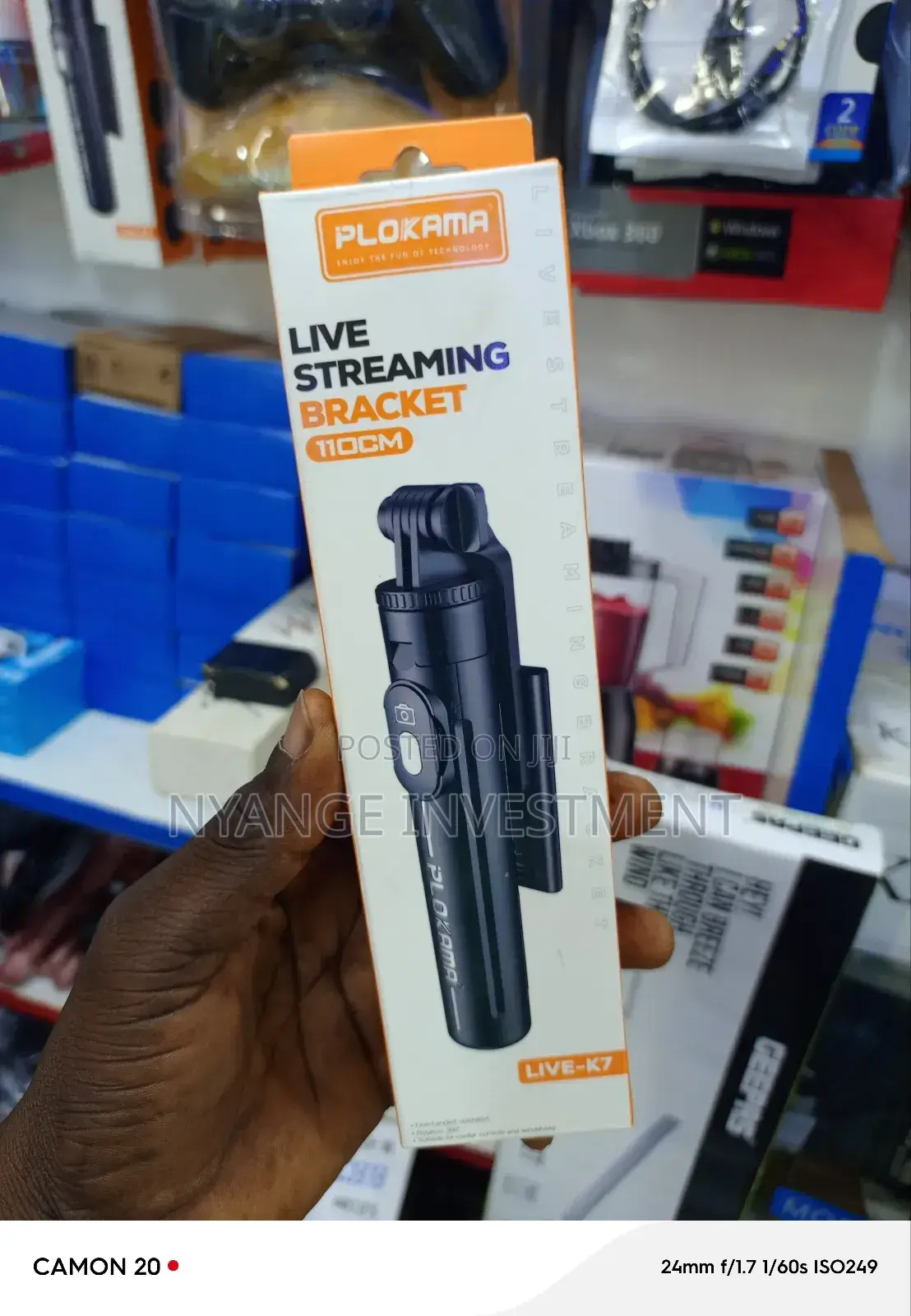 Tripod Stand for Live Streaming. 