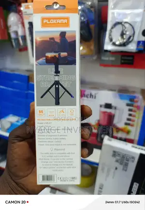 Tripod Stand for Live Streaming. 
