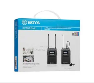 Boya By-wm8 Pro- Uhf Dual- Channel Wireless Microphone