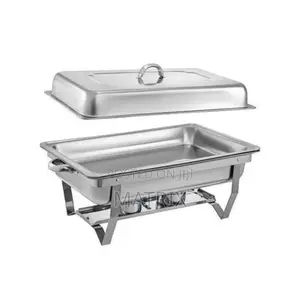 11l Stainless Steel Single Serving/Chafing Dish Food Warmer