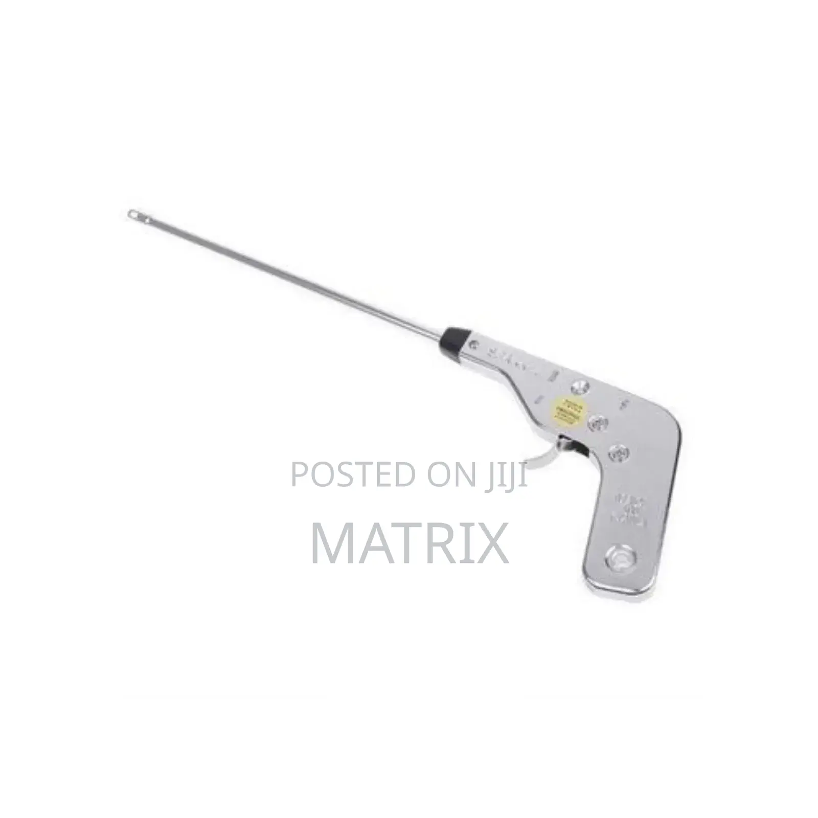 Gas Lighter With Electric Sparks - Silver