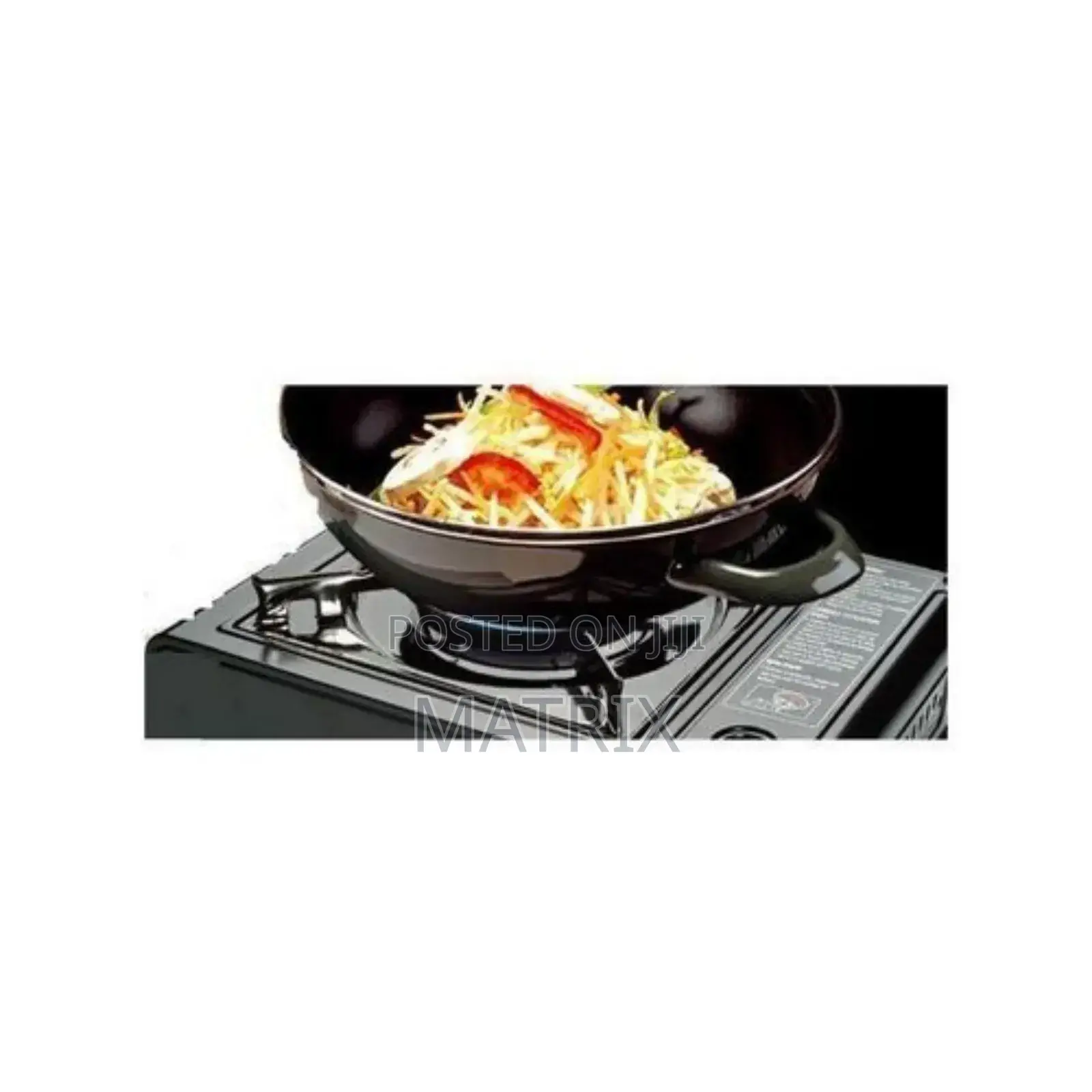 Portable Gas Stove - Black