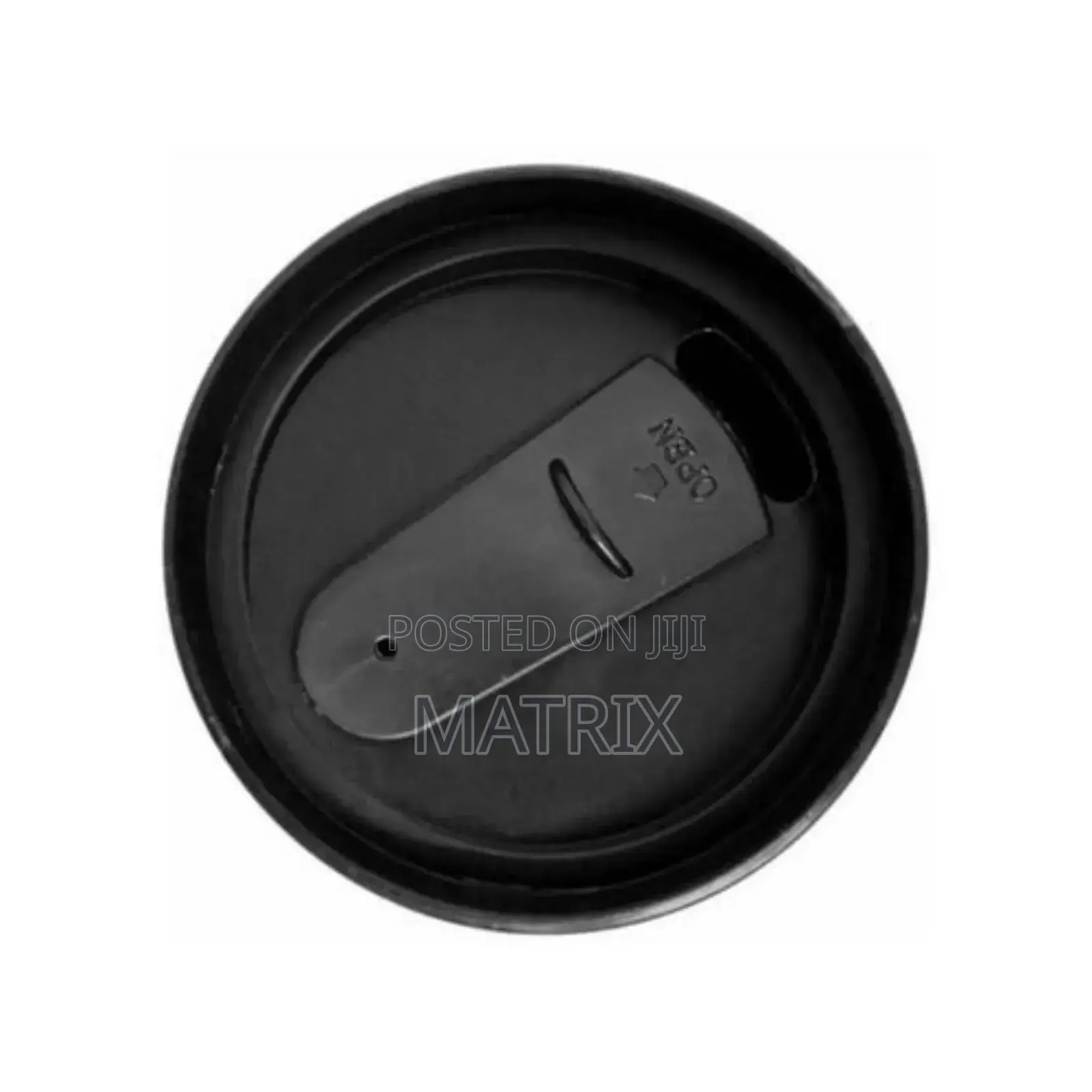 Stainless Steel Travel Car Mug With Handle - Silver