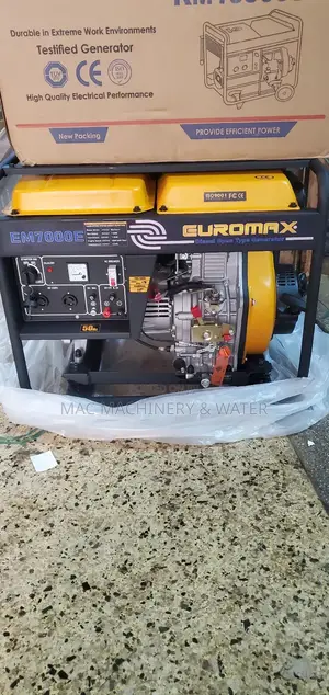Diesel Open Body Generator 7.5kw