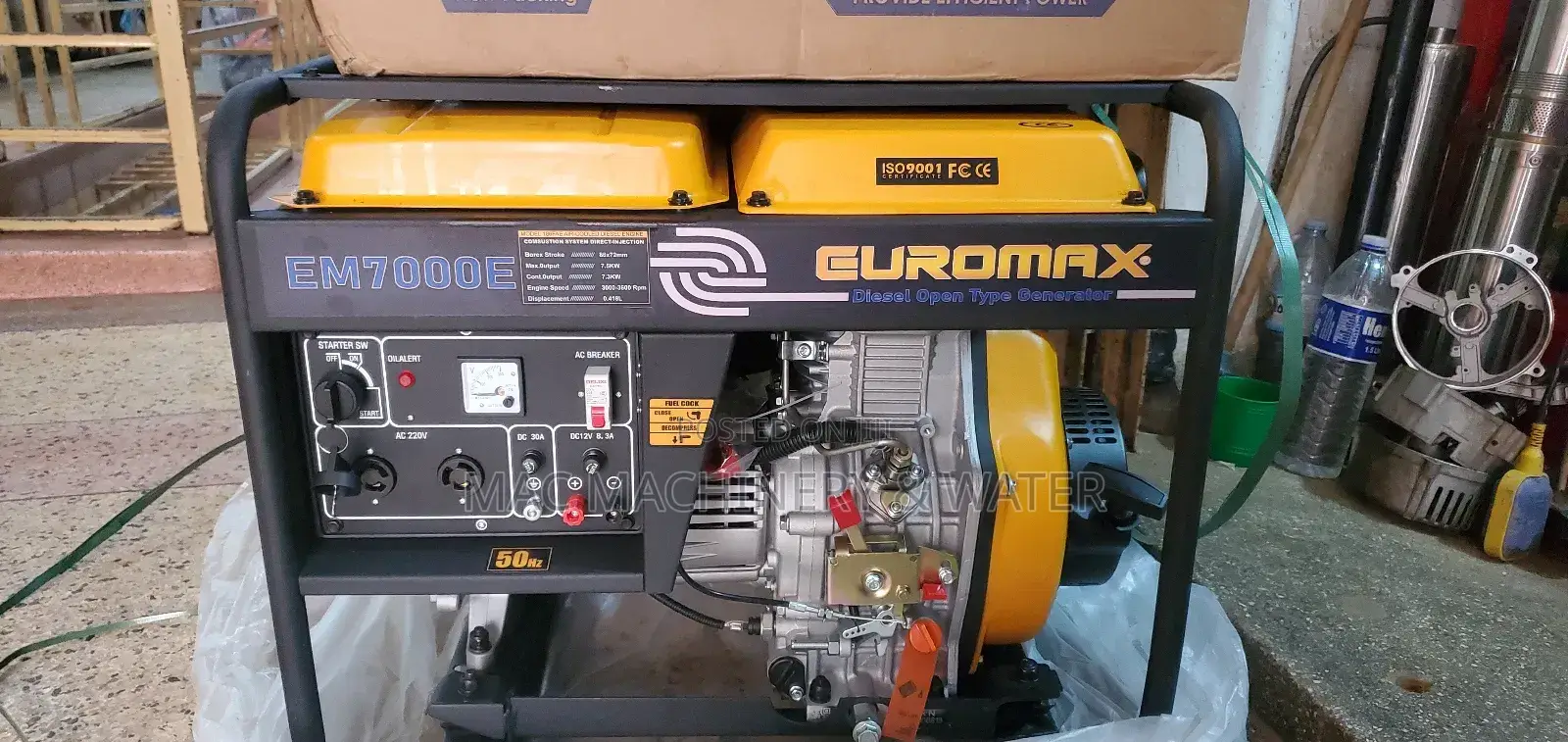 Diesel Open Body Generator 7.5kw